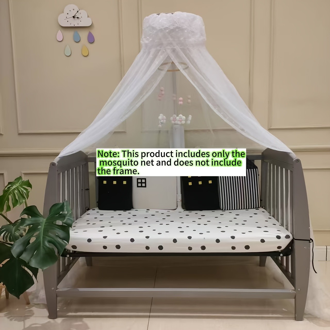 MIIYOUNG Youngsters Crib Mosquito Net