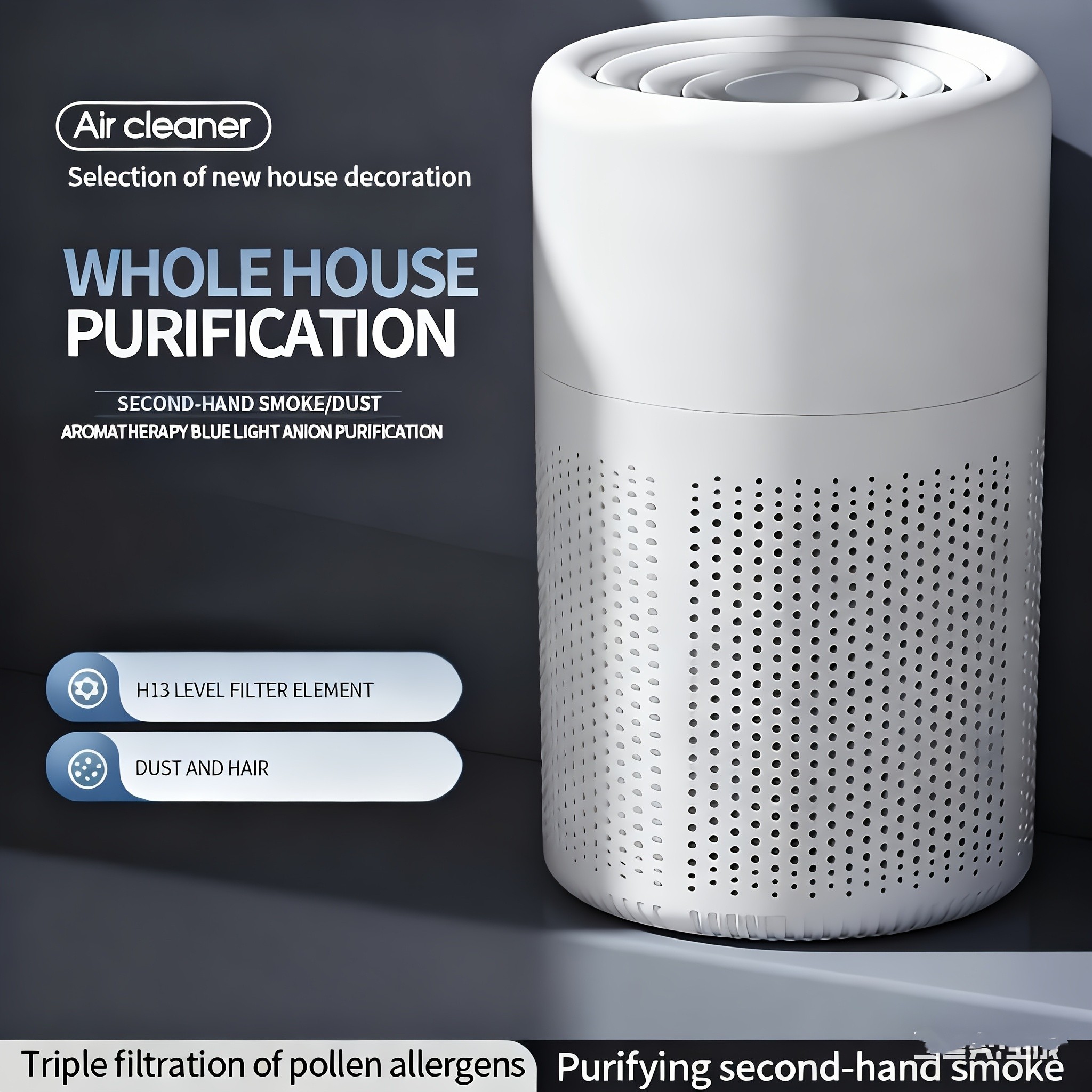 Amriver Compact Air Purifier for Bedrooms