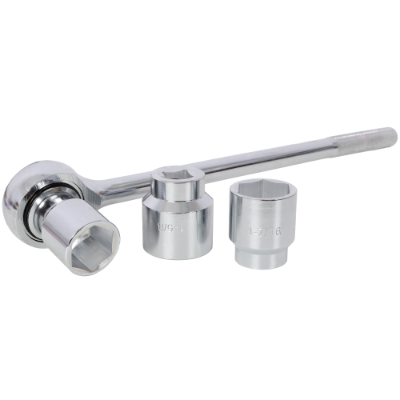 Socket Wrench Set - 24 Pieces with Storage Case