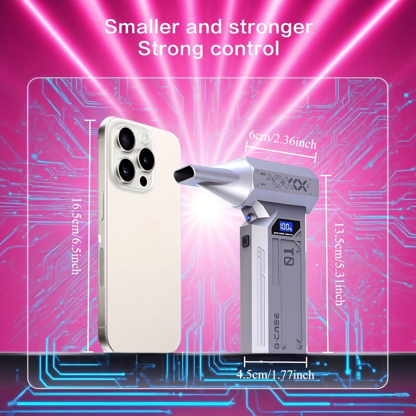 Qutava 120,000 RPM Mini Turbo Fan