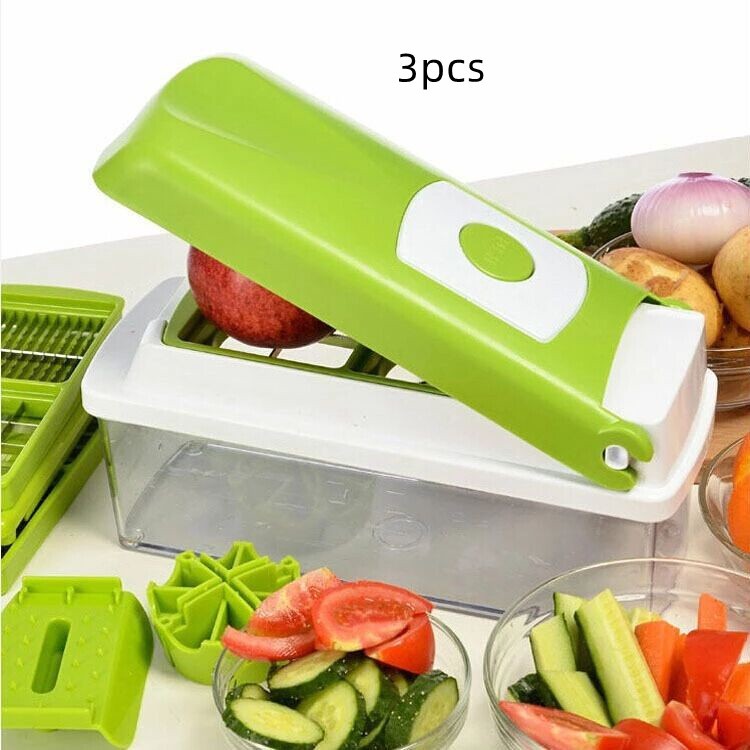 5-in-1 Vegetable and Fruit Cutter - Multi-Function Slicer and Dicer