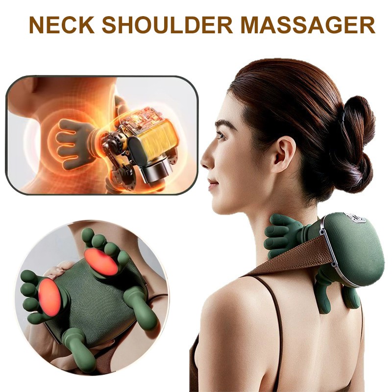 Neck and Shoulder Massager - Relaxation and Pain Relief