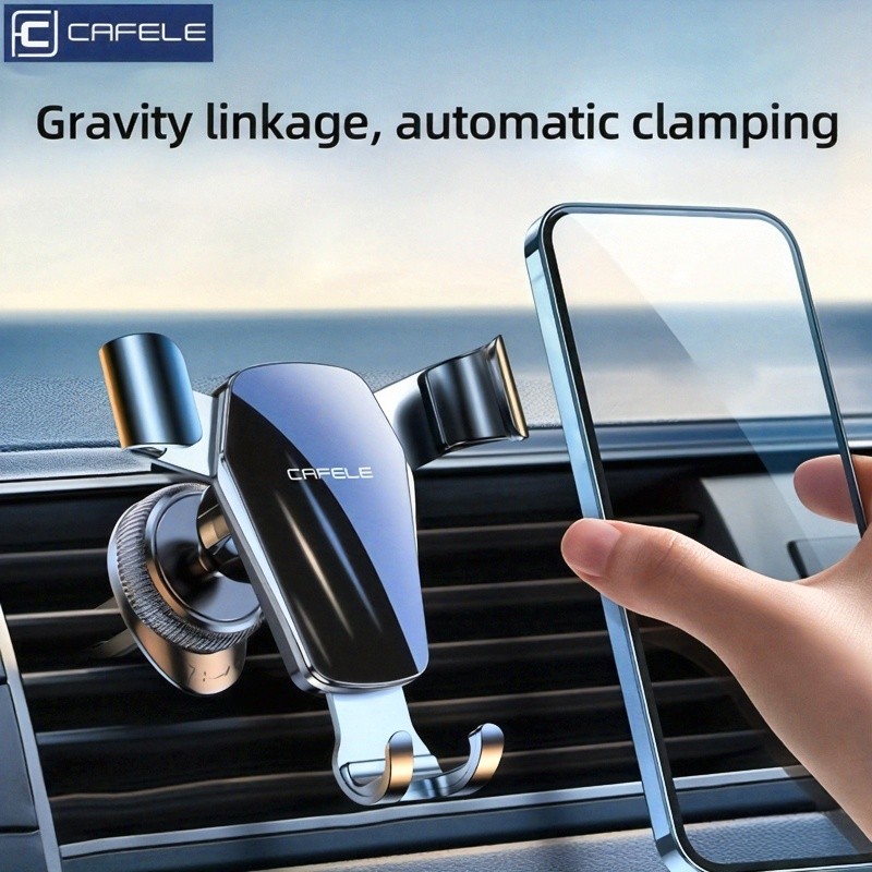 Cafele Gravity Auto-Clamping Car Phone Holder