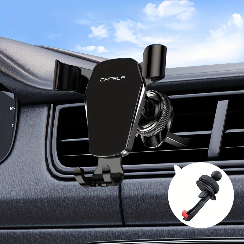 Cafele Gravity Auto-Clamping Car Phone Holder