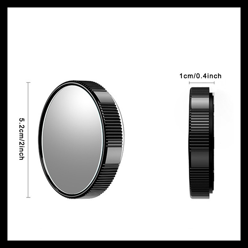Cafele 2Pcs Blind Spot Car Mirrors