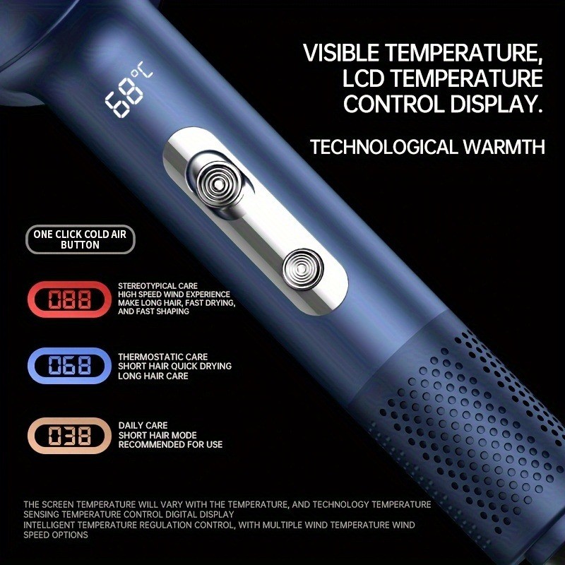 Hair Dryer with Smooth Air Nozzle  Professional Hair Care at Home