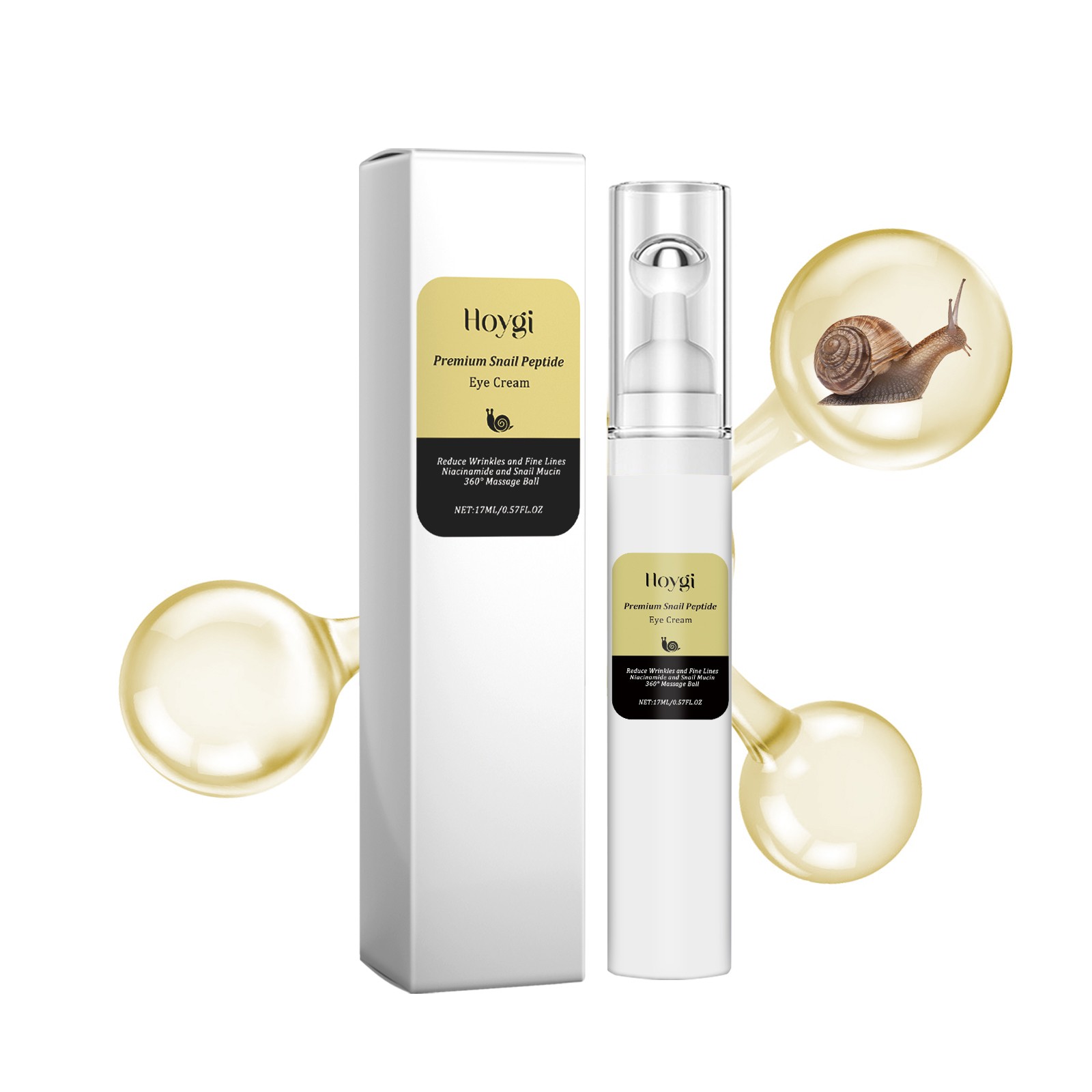 Premium Snail Peptide Eye Cream  Revitalize and Rejuvenate Your Eyes