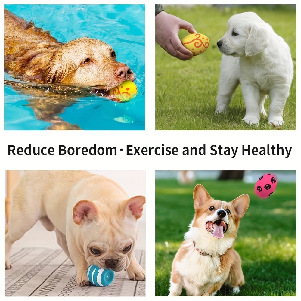 SCHITEC Dog Squeaky Toy Set