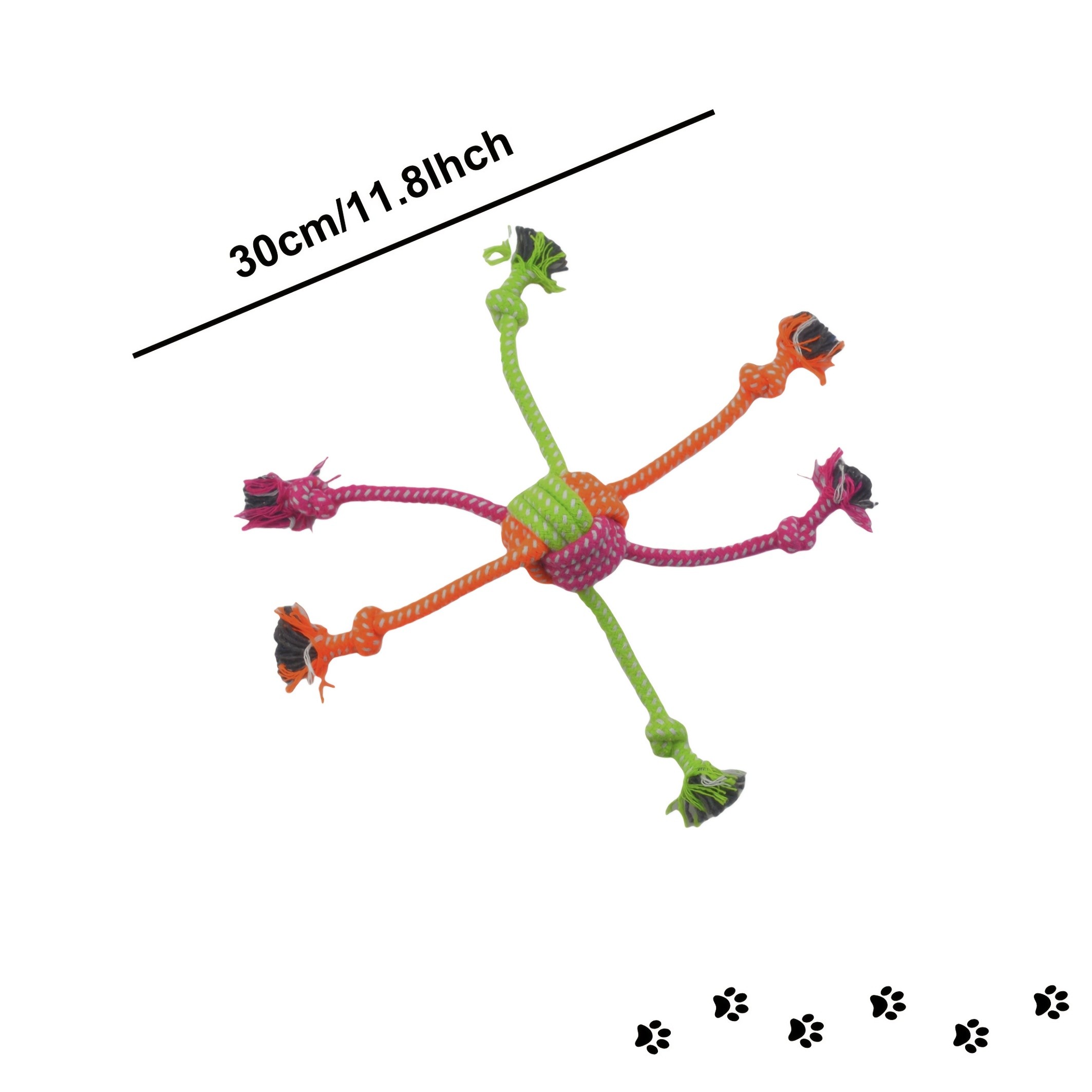 TASAHNI Heavy-Duty Chew-Resistant Knotting Dog Rope Toy