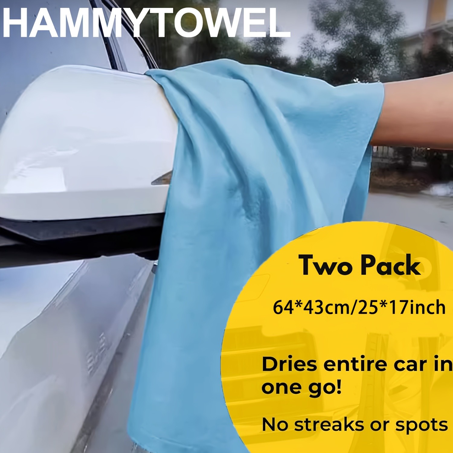 TheaPro Set of Two Car Drying Towels