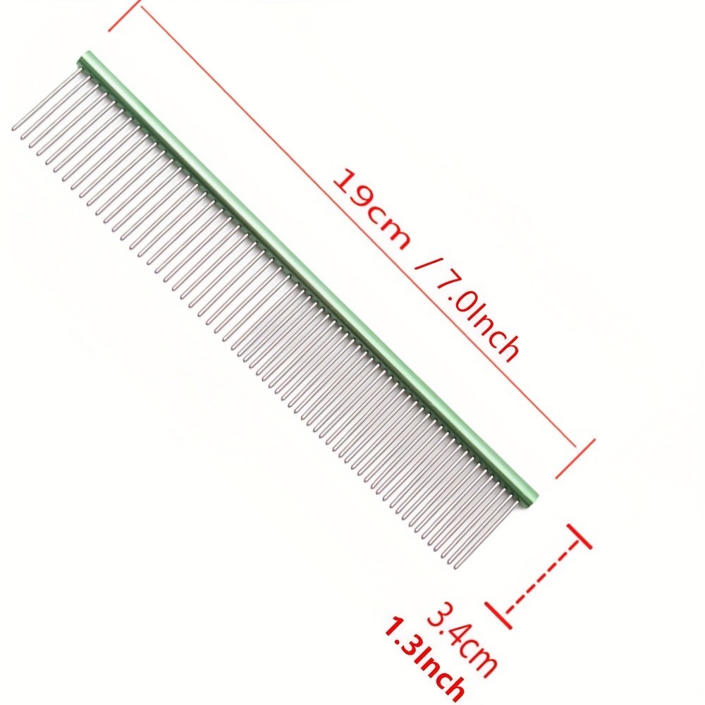 Purple Dragon Aviation Aluminum Pet Grooming Comb