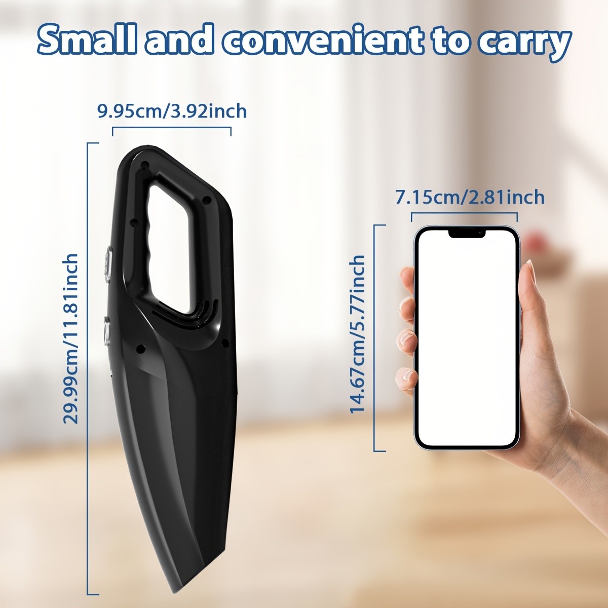 SERVOMASTER Portable Wireless Home Vacuum