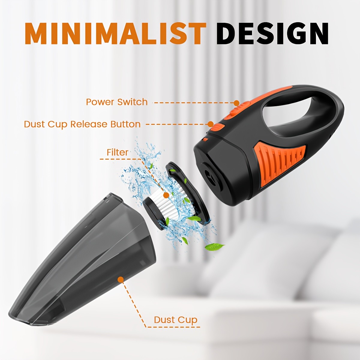 SERVOMASTER Handheld Vacuum