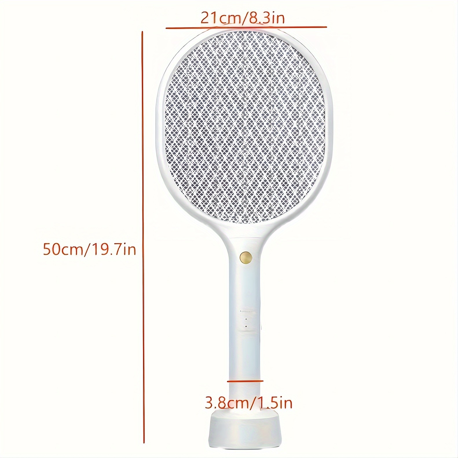 MOOSOO 2pcs Rechargeable Electric Fly Swatter