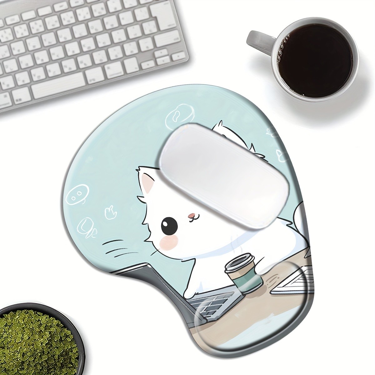 FOBIANJIE Ergonomic Mouse Pad with Wrist Support