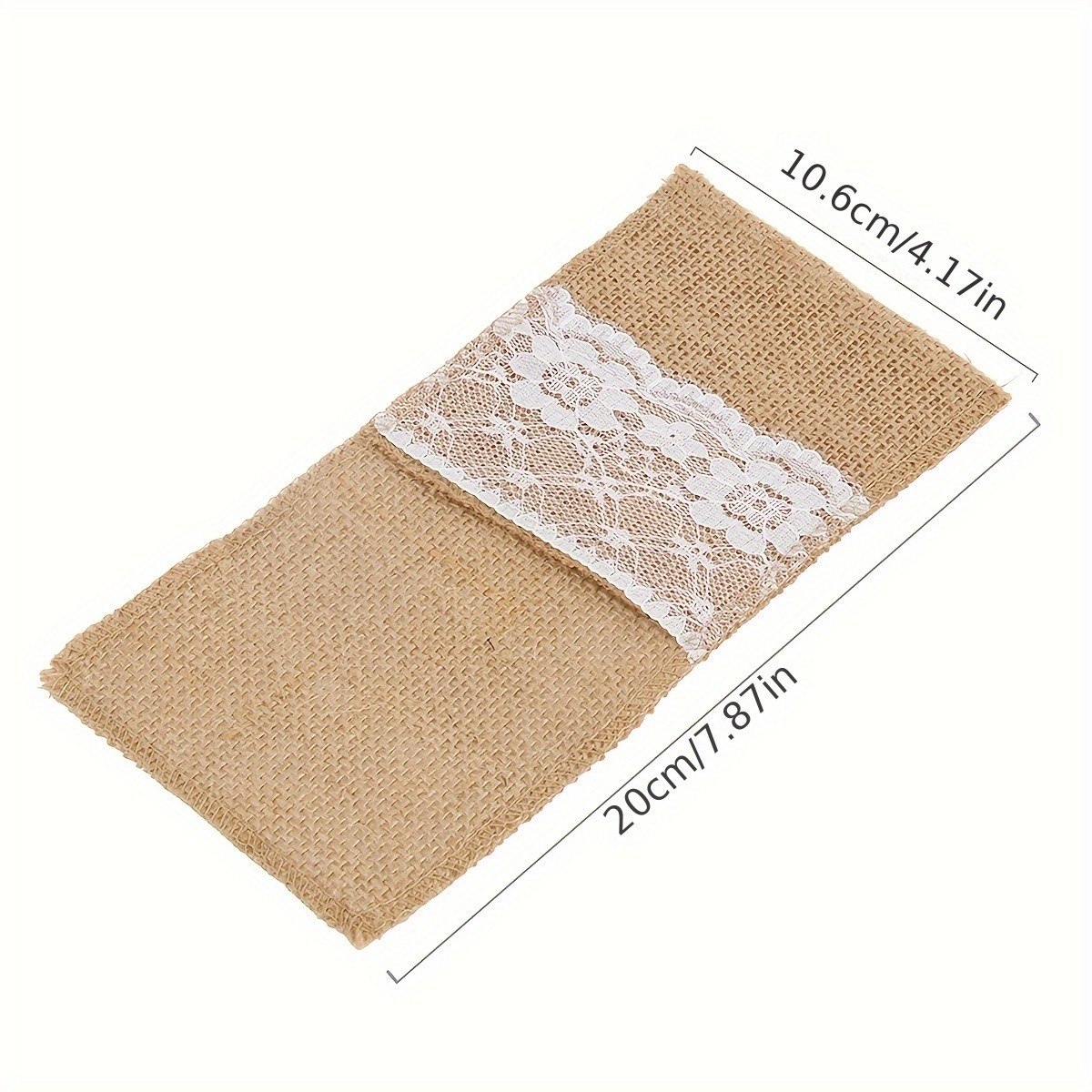 Jetcloud Lace Silveryware Holder Bag