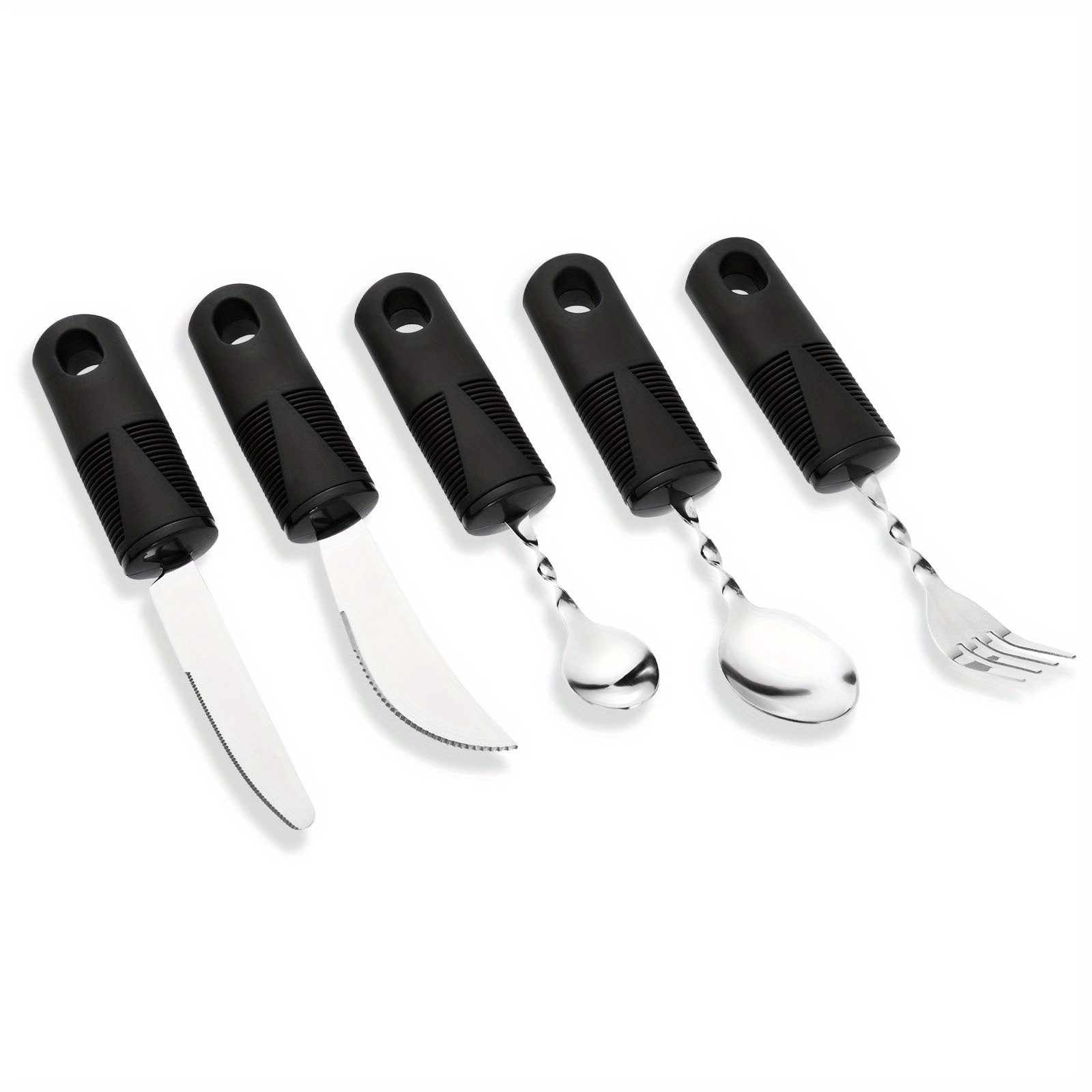 Jetcloud 5pcs Bendable Adaptive Cutlery Set