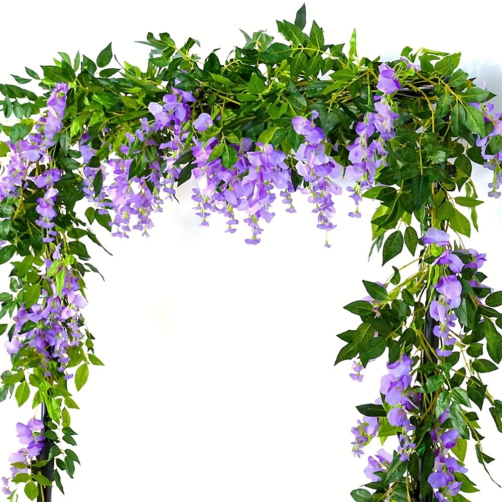 Fyeme Set of 2 Artificial Wisteria Vines