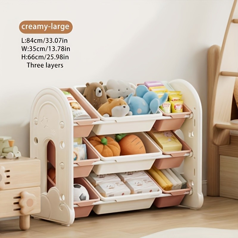 JINCAYY Cloud-Patterned Storage Cabinet