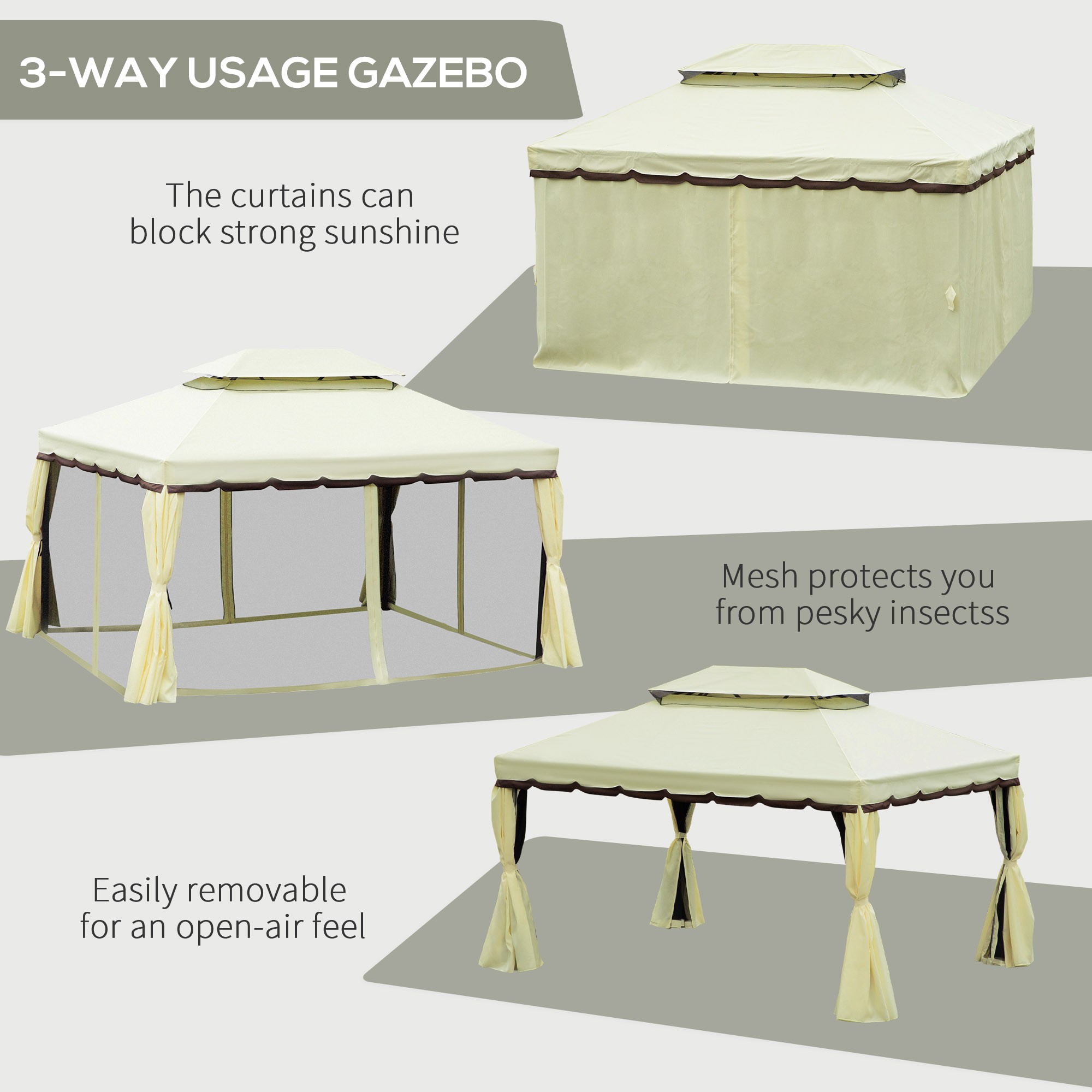 Aluminum Frame Gazebo