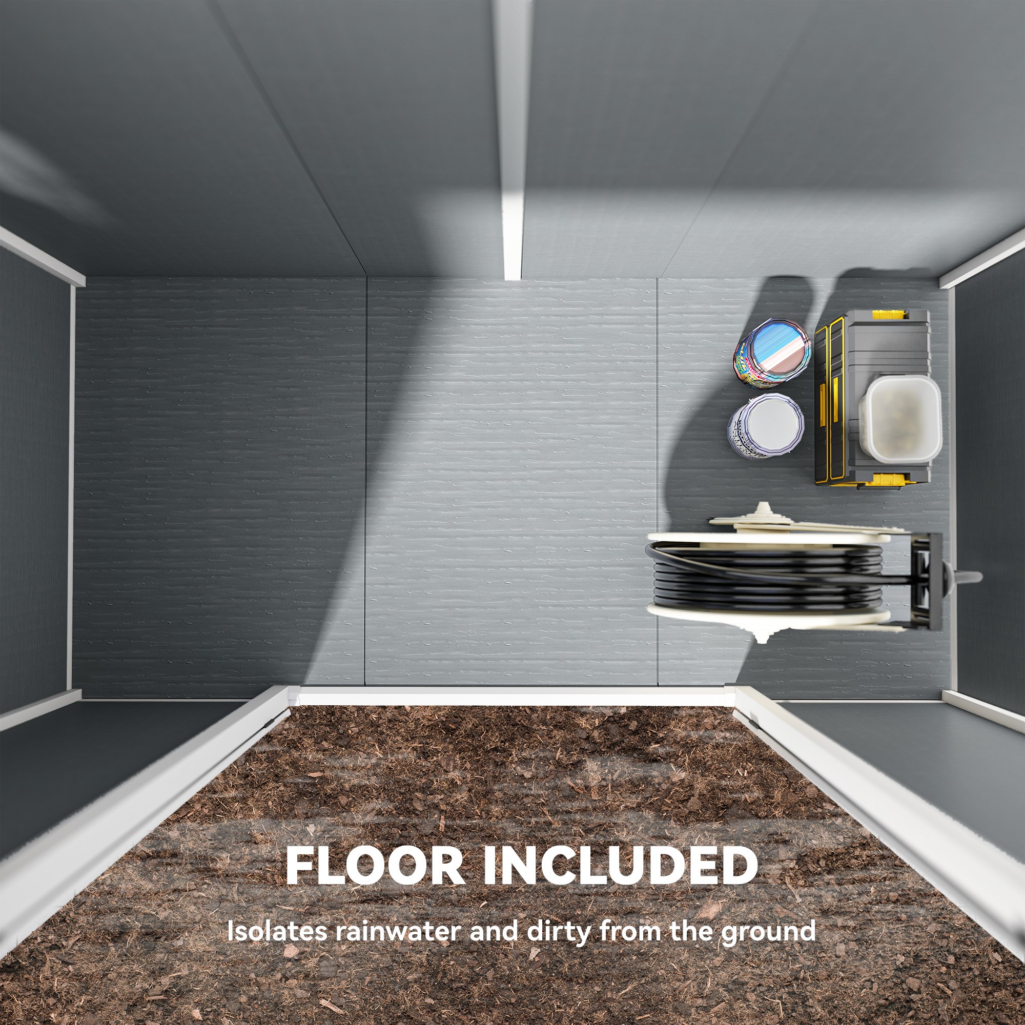 Durable Plastic Shed