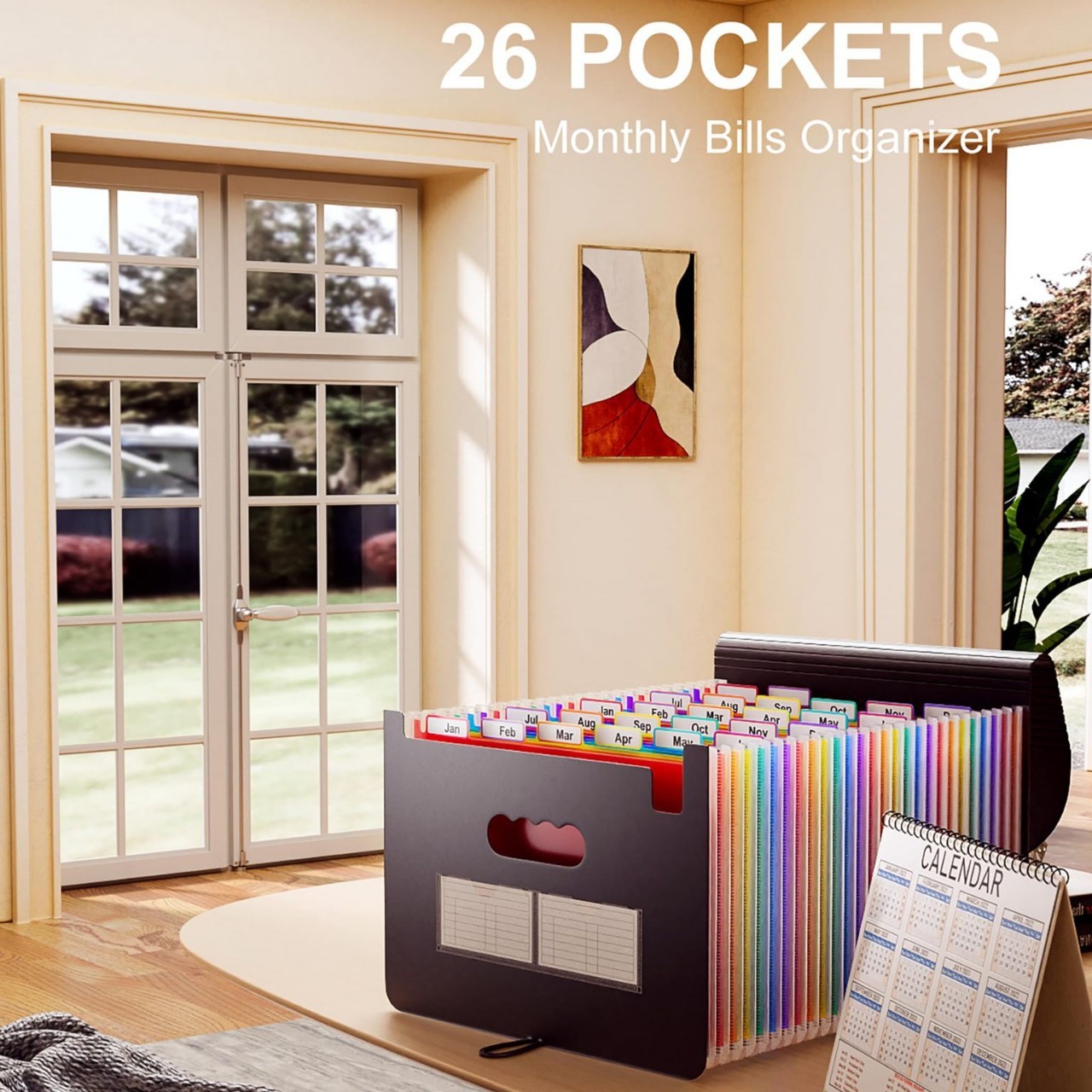 Accordion File with Alphabetical Sorting