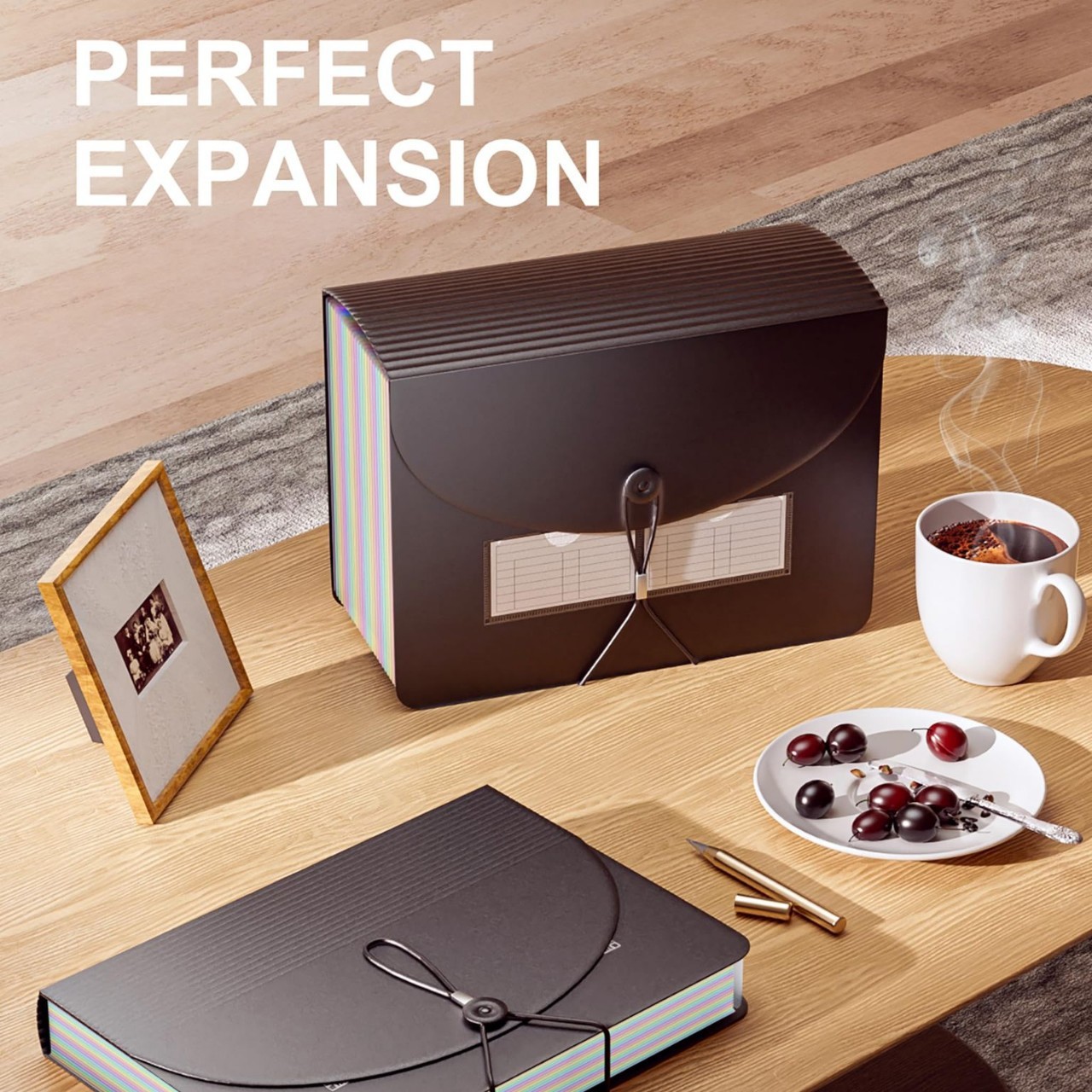 Accordion File with Alphabetical Sorting