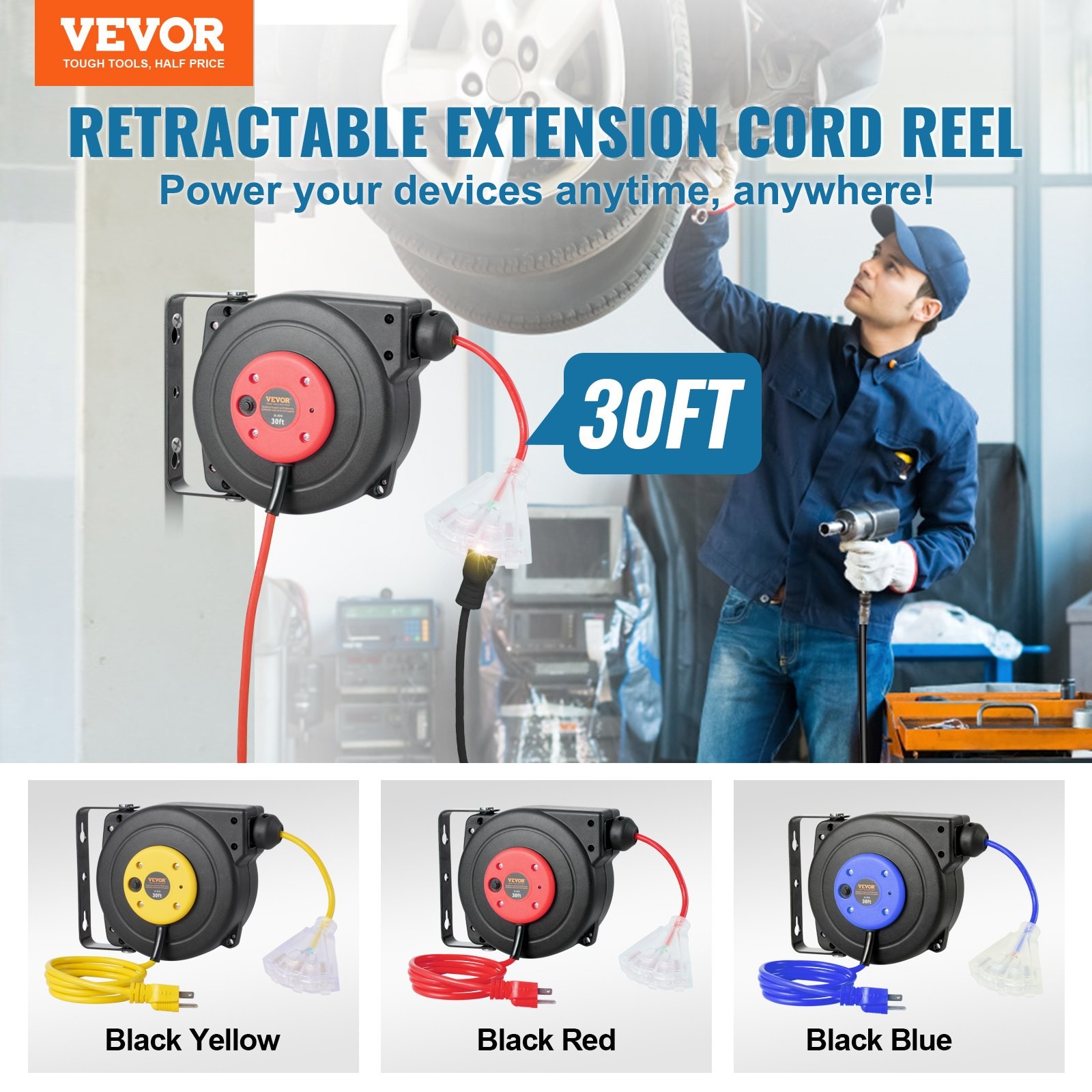 Retractable Extension Cord