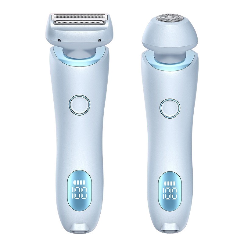 2-in-1 Female Epilator  Effortless Hair Removal with LED Display