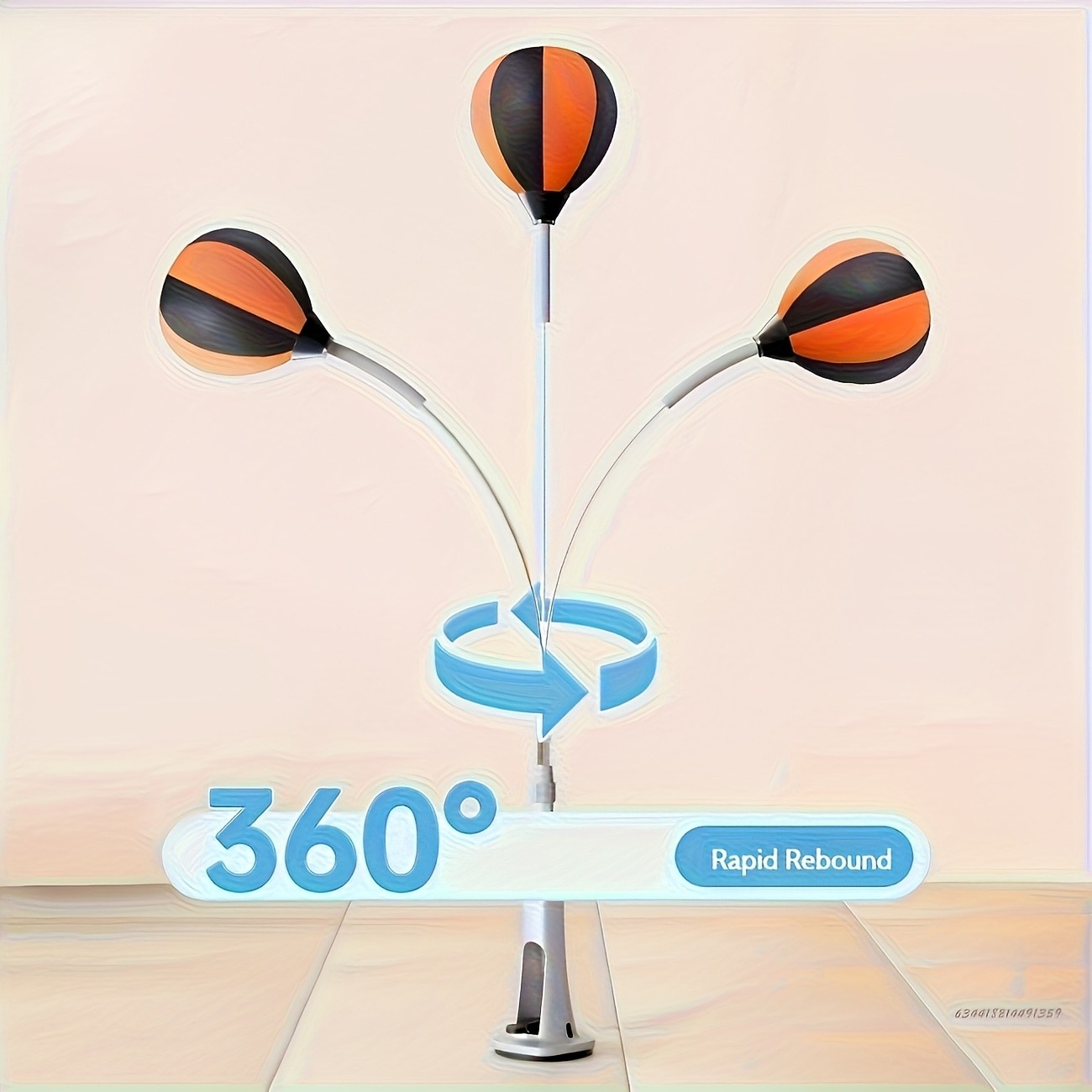 Adjustable Heavy-Duty Boxing Bag Sturdy Frame & Strong Suction Base for Home Gym, Boxing & Kickboxing