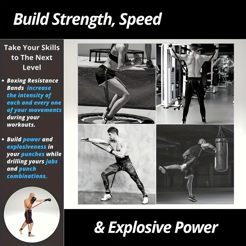 12pcs Resistance Boxing Training Set  Power Up Your Boxing and MMA Training