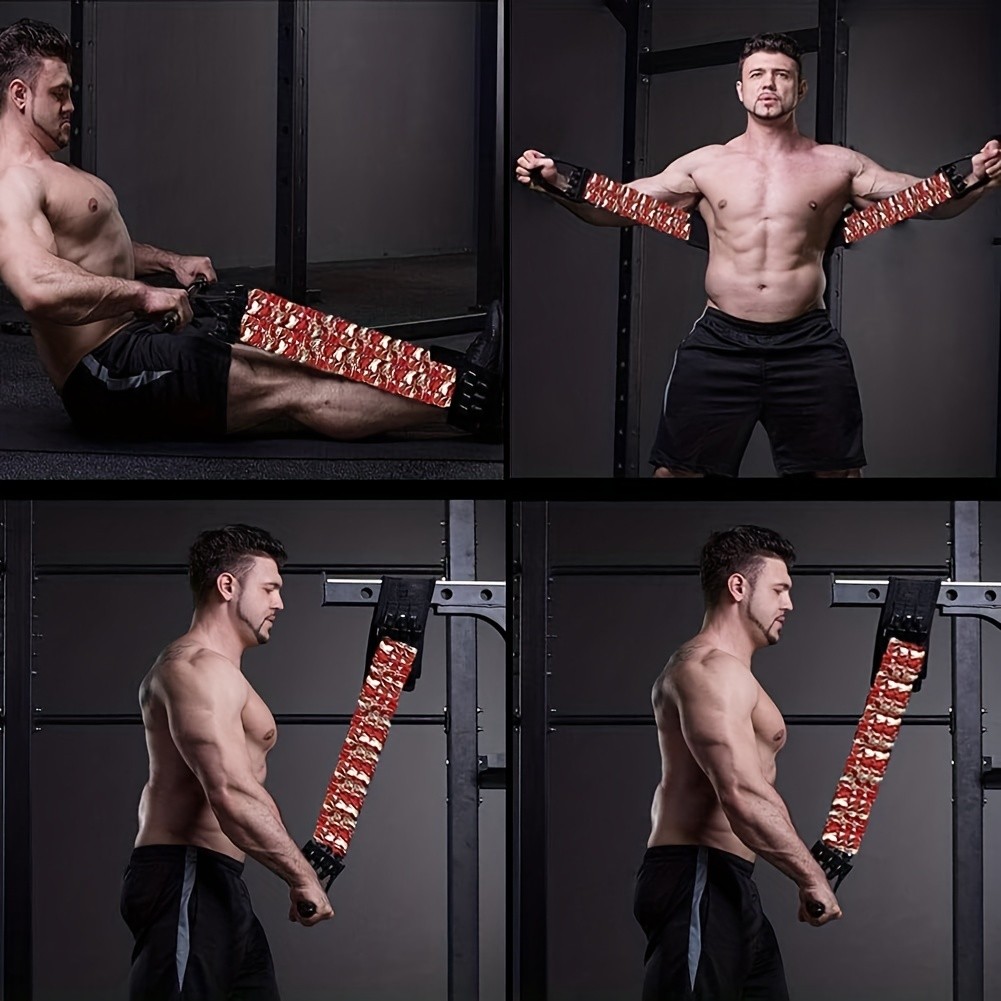 3pcs Adjustable Bench Press Push Up Resistance Bands Maximize Your Chest and Arm Strength