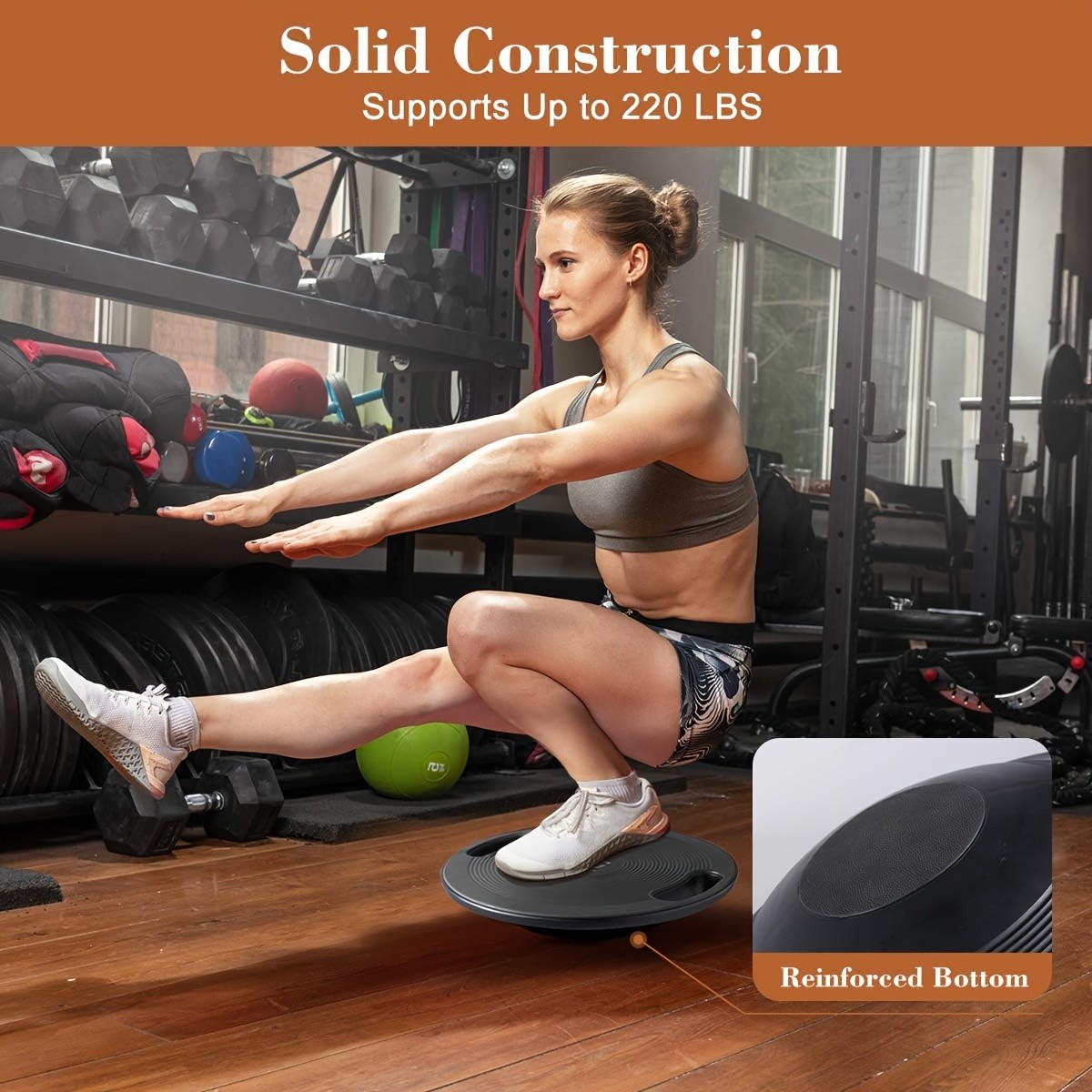 Balance Board for Home Gym  Enhance Your Core Strength and Stability