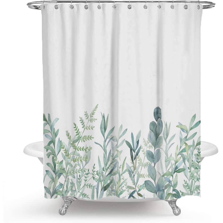 3D Shower Curtains in Garden Themes
