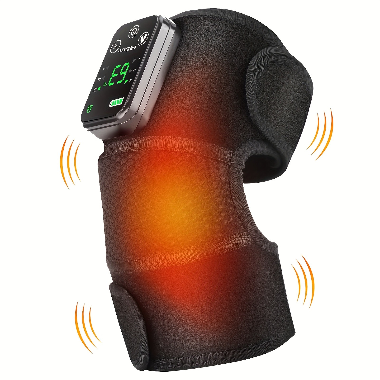 Heating Vibration Knee Pad Electric Massager: Multi-Function Shoulder and Knee Pain Relief