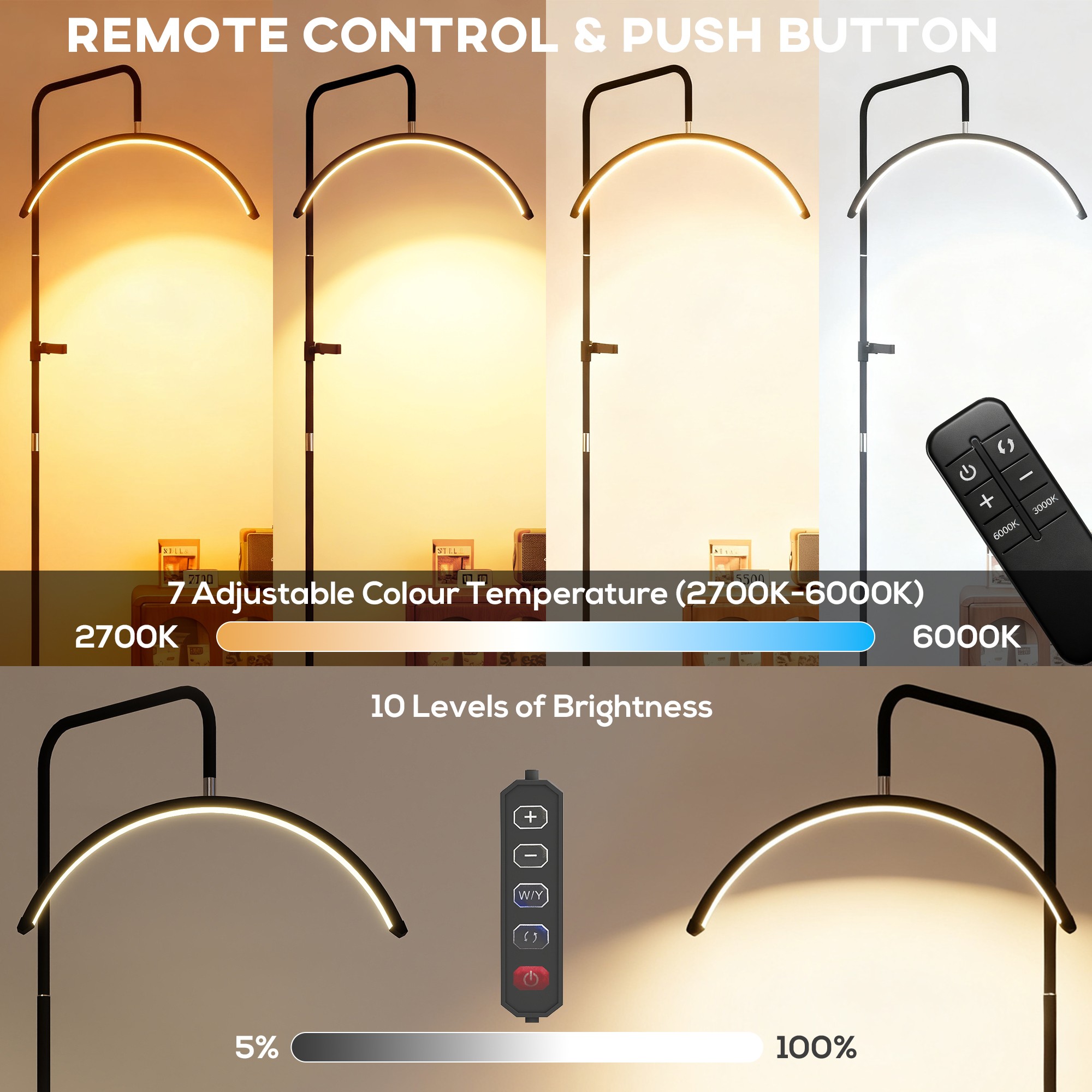 Half Moon Lash Light