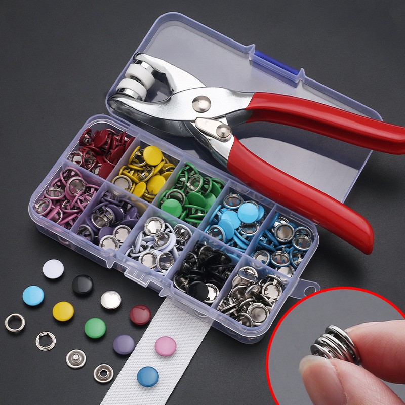 News Metal Snap Fastener Tool Set