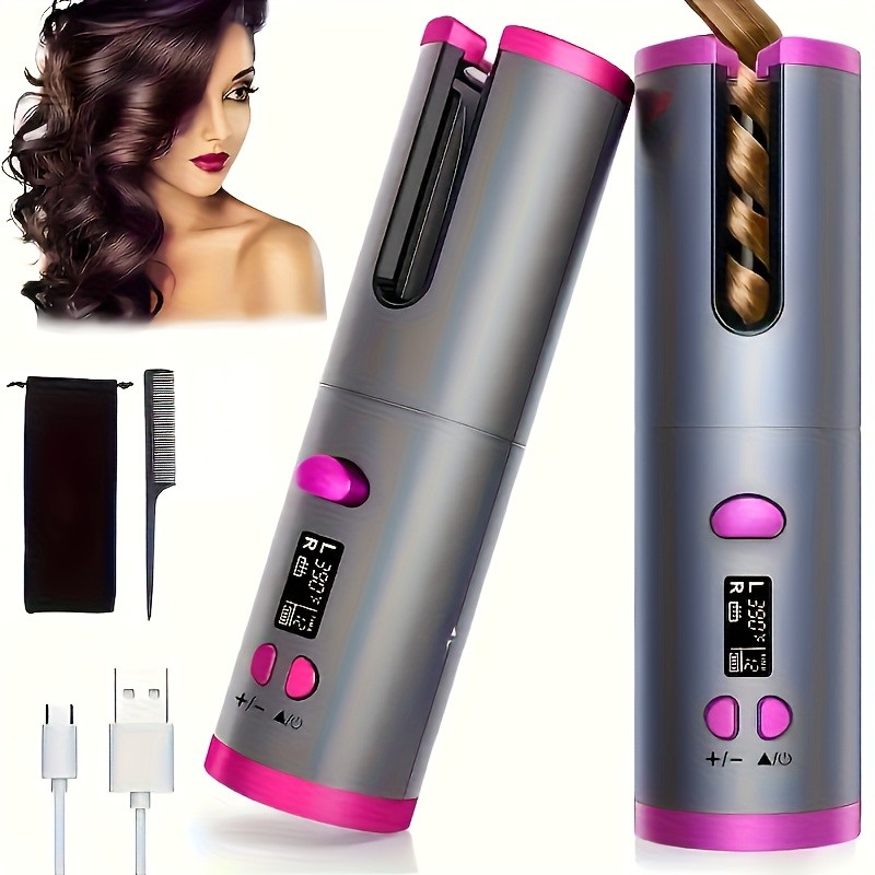 Cordless Automatic Hair Curler  Effortless, Salon-Quality Curls at Home