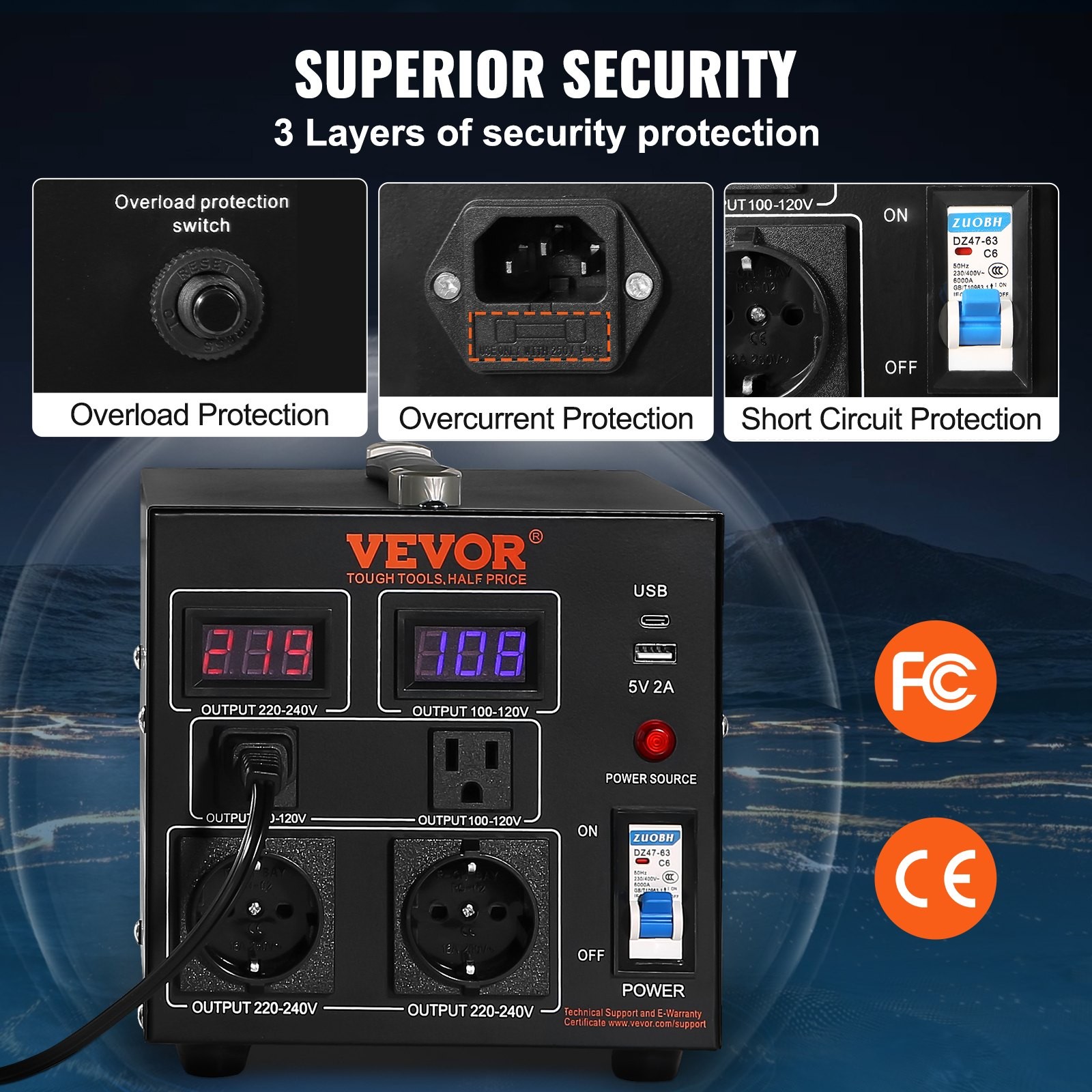 Voltage Converter Heavy Duty