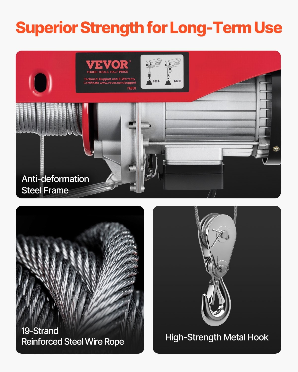 Electric Winch with Wireless Remote