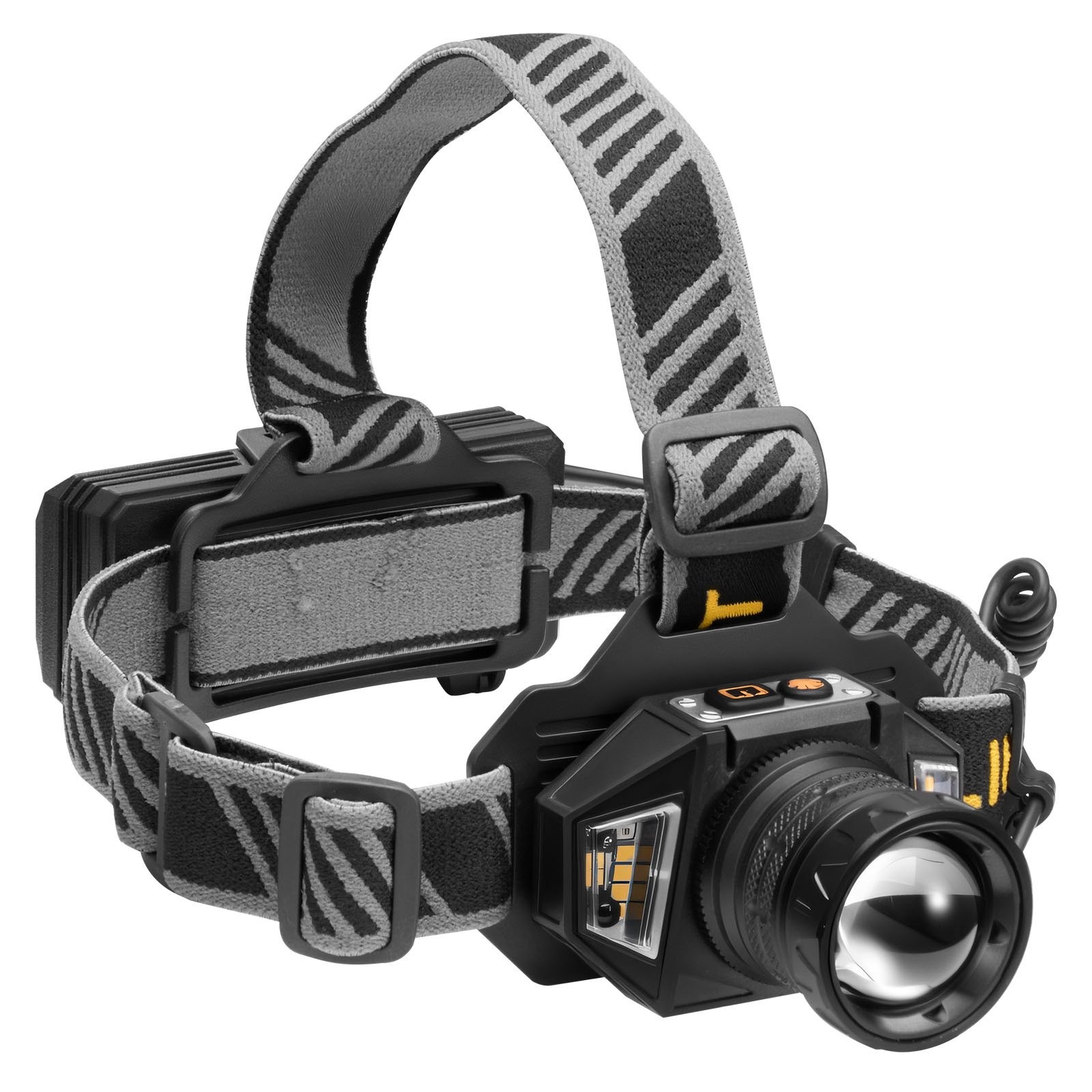 LED Flashlight Headlamp Rechargeable