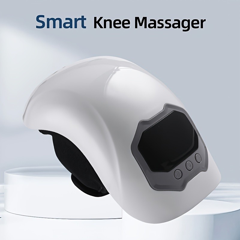 New Electric Heating Knee Joint Massager Hot Compress, Warm and Vibrating Massager for Elderly Knee Pads