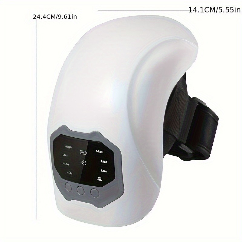 New Electric Heating Knee Joint Massager Hot Compress, Warm and Vibrating Massager for Elderly Knee Pads