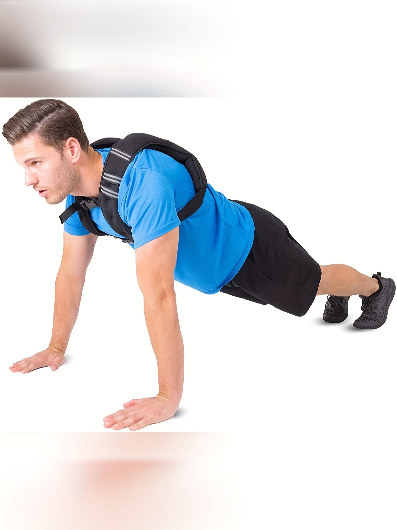 10kg Adjustable Exercise Weight Vest for Men & Women Breathable Mesh with Padded Straps for Enhanced Workouts