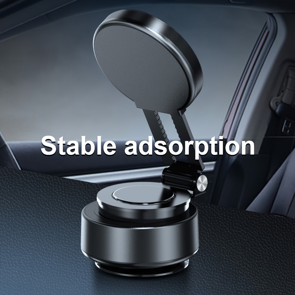 Upgraded Magnetic Suction Mobile Phone Holder for Car 360 Rotation, Retractable, Strong Suction and High Stability