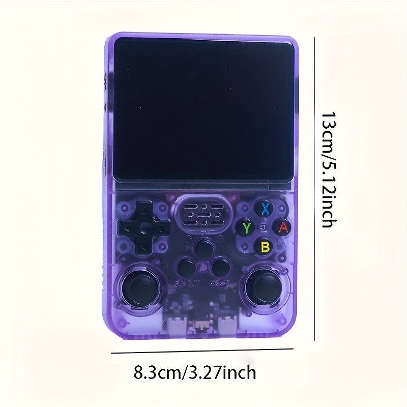 Retro Handheld Game Console  Long Battery Life 3500mAh, USB Charging, Supports Multiple Games, 3.5-Inch Display, 64G TF Card, Ideal for Christmas, Thanksgiving, and Black Friday Gifts