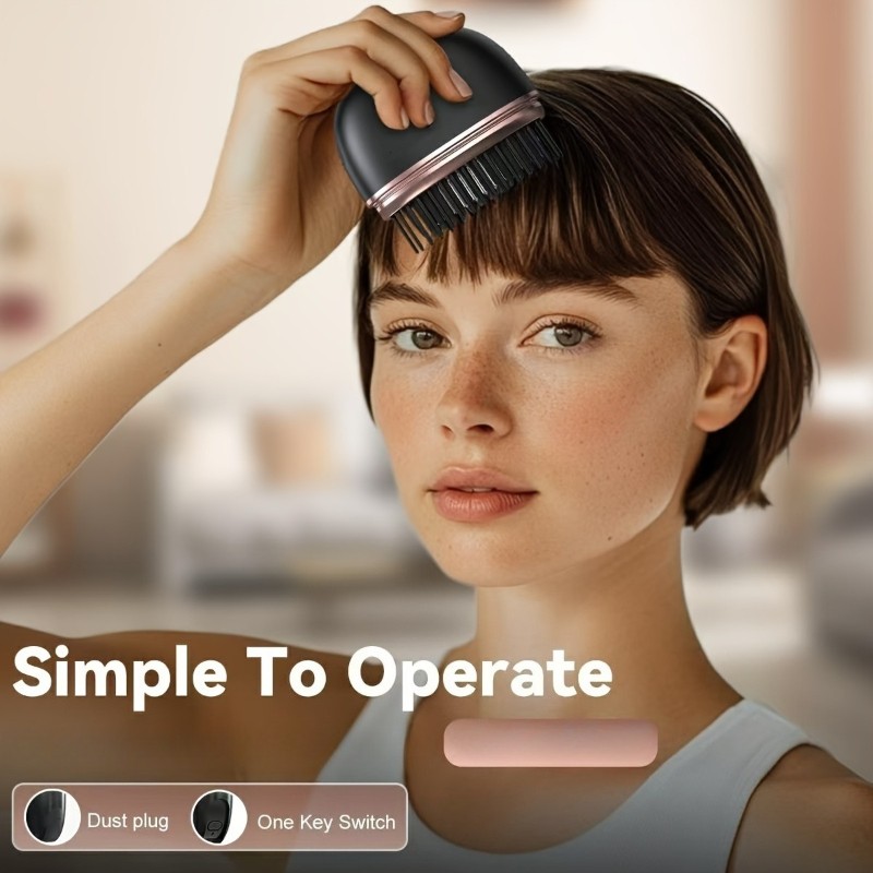 Mini Cordless Portable Straightening Comb  Smooth, Frizz-Free Hair Anywhere