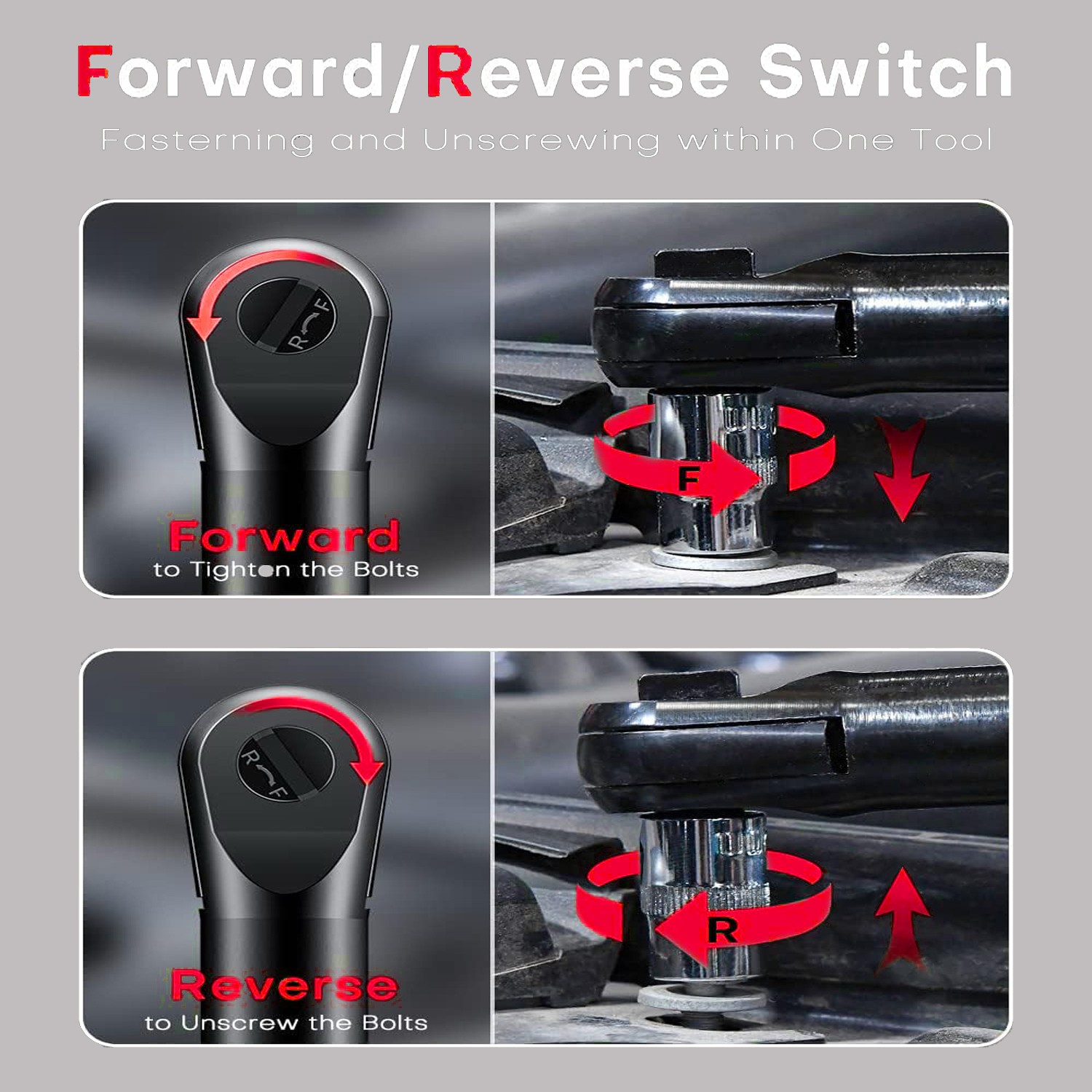 Cordless Electric Ratchet Wrench