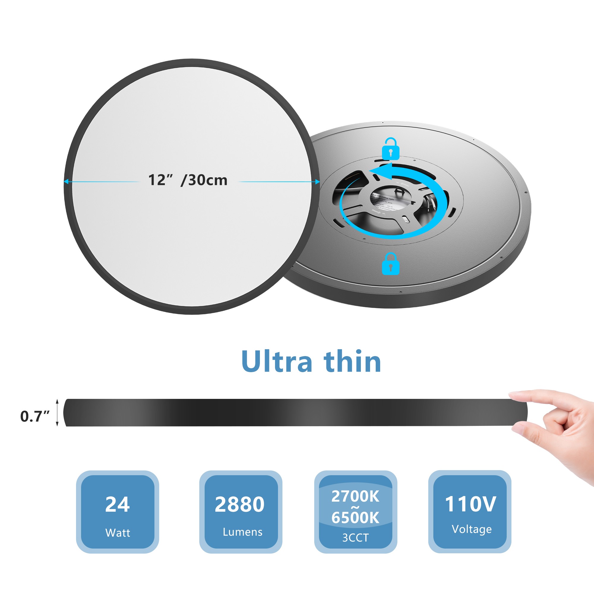 LED Flush Mount Light