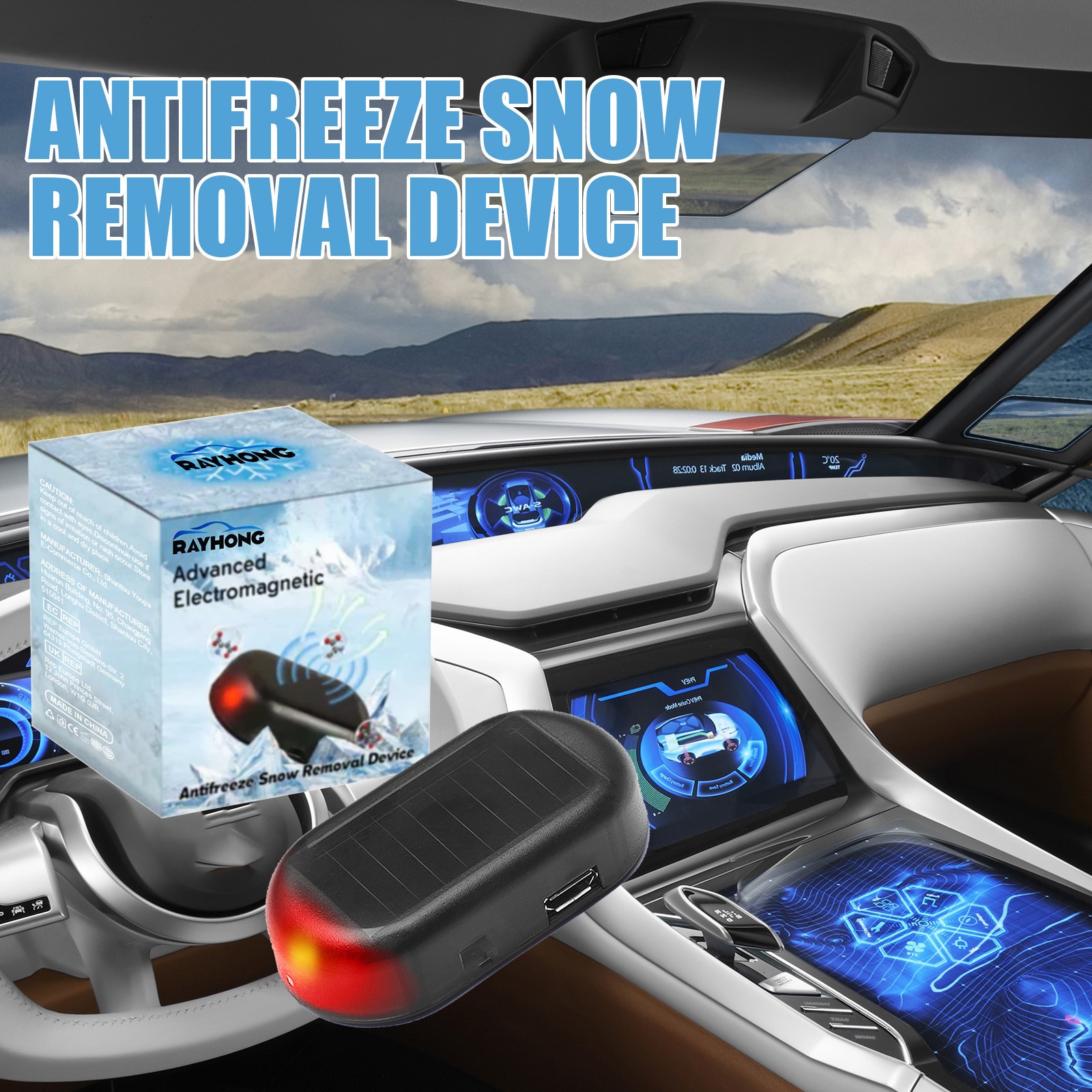 Electromagnetic Car Anti Freeze Device